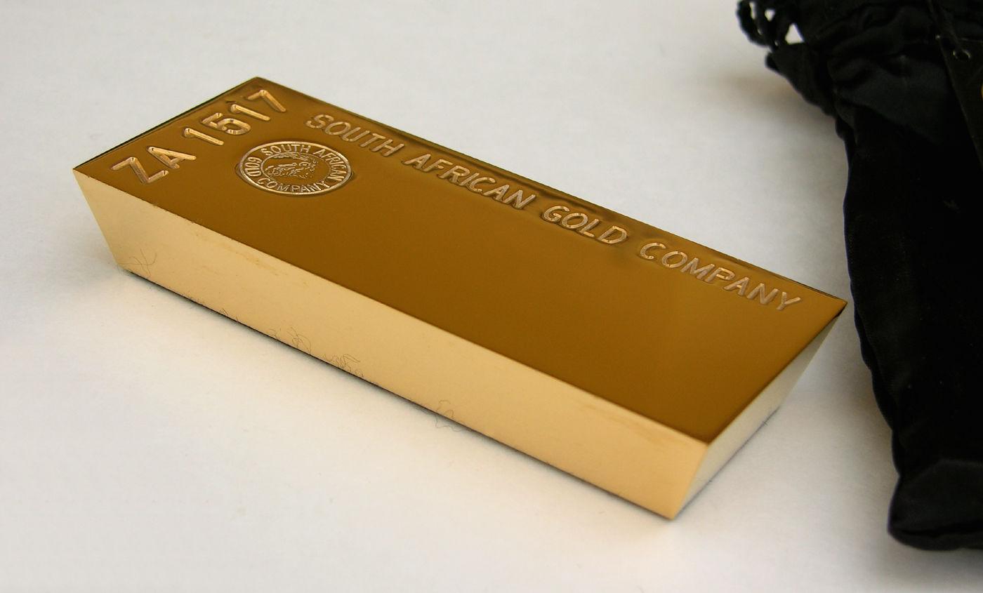 rand refinery gold bars